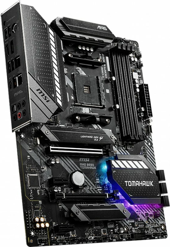 Pllakë amë MSI MAG B550 Tomahawk, Socket AM4, DDR4-SDRAM, 128 GB