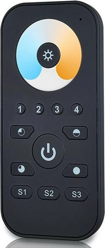 Telekomandë ndriçimi LED Synergy21 S21-LED-SR000082, e zezë