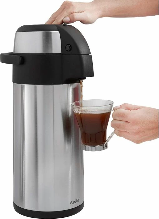 Termos VONSHEF 1507177 5L inox, argjend/zi