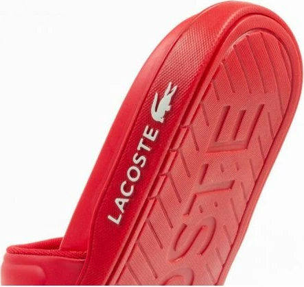 Flip-flop Lacoste për meshkuj, të kuqe