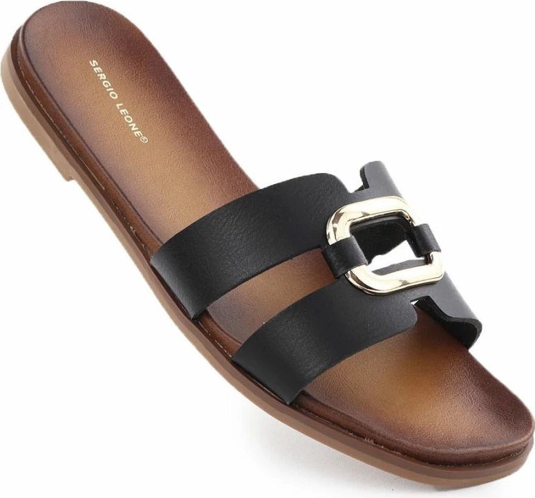 Papuqe femra Sergio Leone SK077H, të zeza