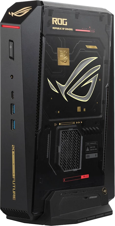 Kompjuter gaming ASUS ROG NUC 16 (20th Anniversary) RNUC16JNK9X8ADA2, Intel Core Ultra 9 290HX, GeForce RTX 5090 24GB, RAM 64GB (32x2), SSD 2TB, WiFi 7, Windows 11 Home, i zi