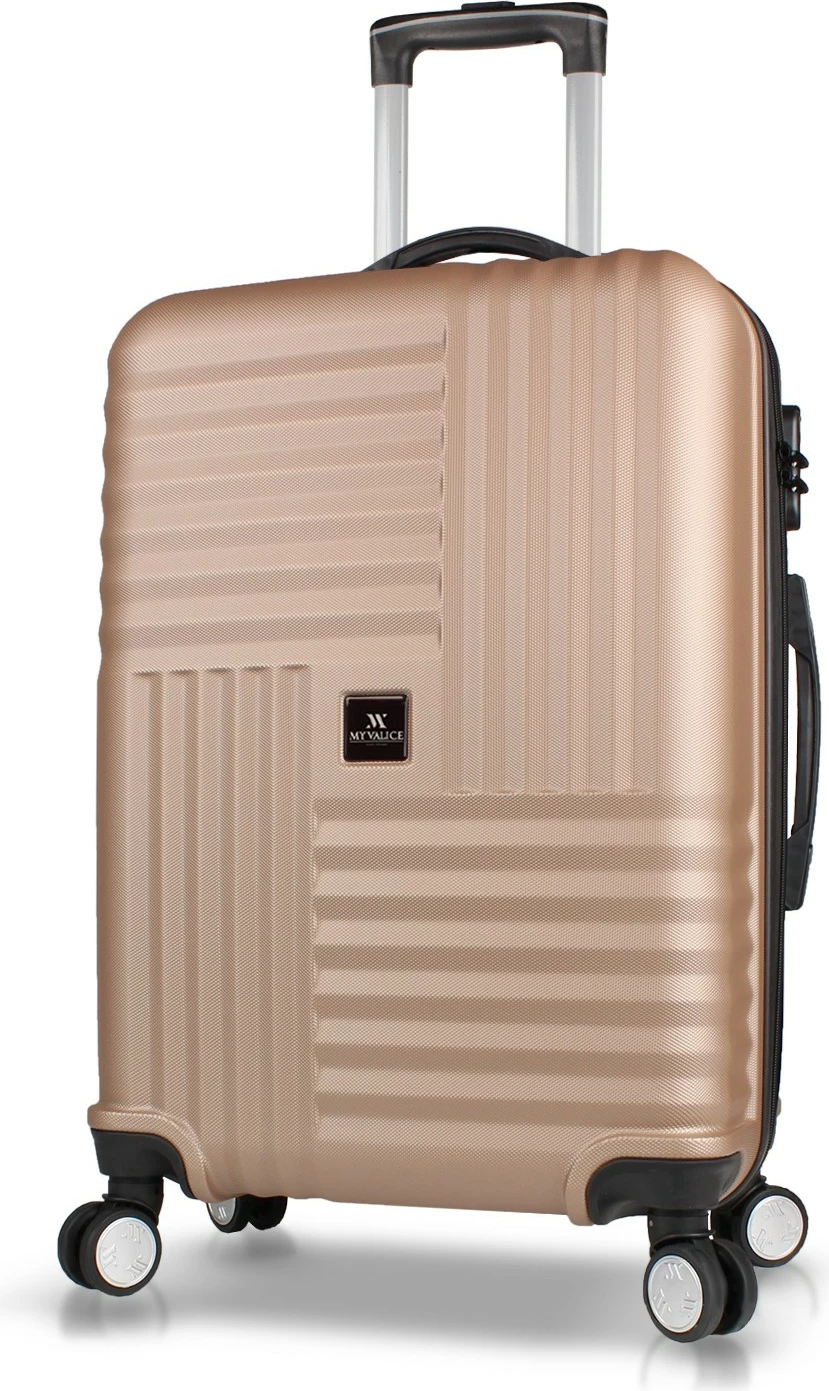 Valixhe udhëtimi ngjyrë ari, Zoozie Bags, 8609