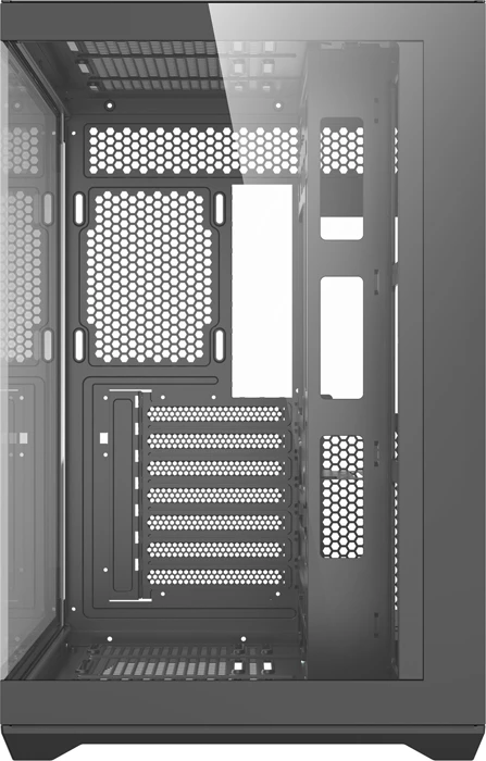 Kasë DarkFlash C280 Midi Tower pa ventilatorë, e zezë