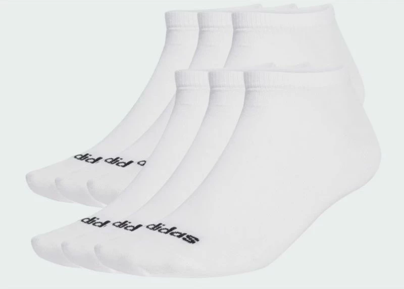 Çorape crew adidas unisex, të bardha