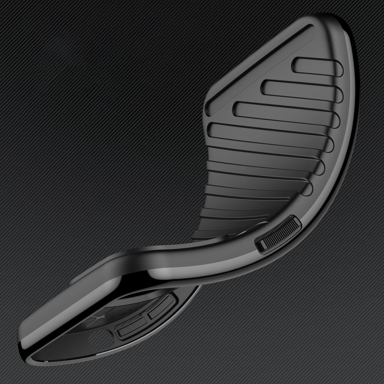 Mbështjellës Hurtel Thunder Case për Samsung Galaxy S24 FE, TPU, Zi