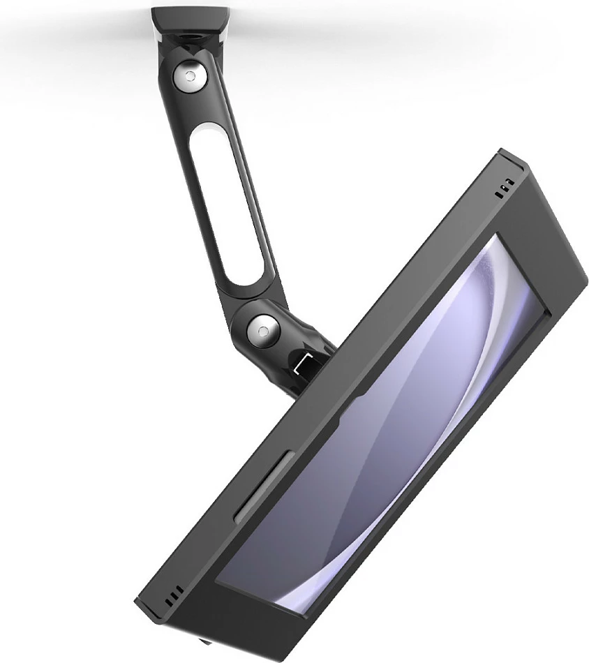 Mbajtëse muri me kasë Compulocks Apex Swing Arm, për Samsung Galaxy Tab S9/S9 FE 10.9"/11", e zezë