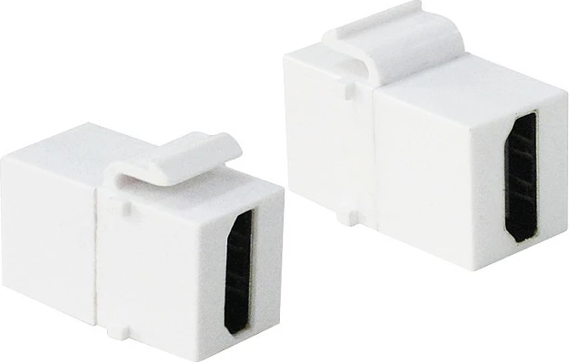 Lidhës Keystone HDMI F/F LogiLink, i bardhë