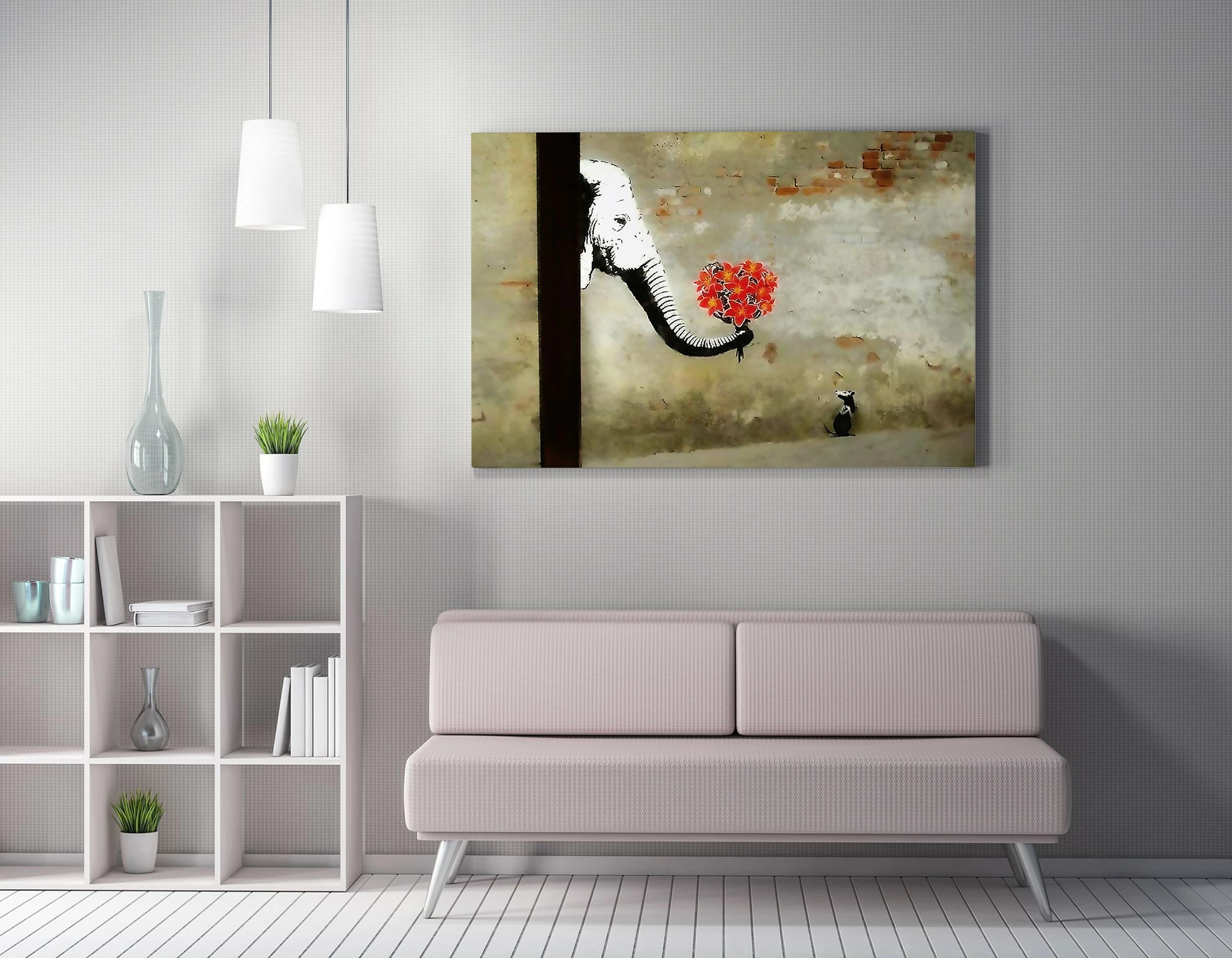 Pikturë dekorative në kanavacë Wallity, WY116, 70x100cm