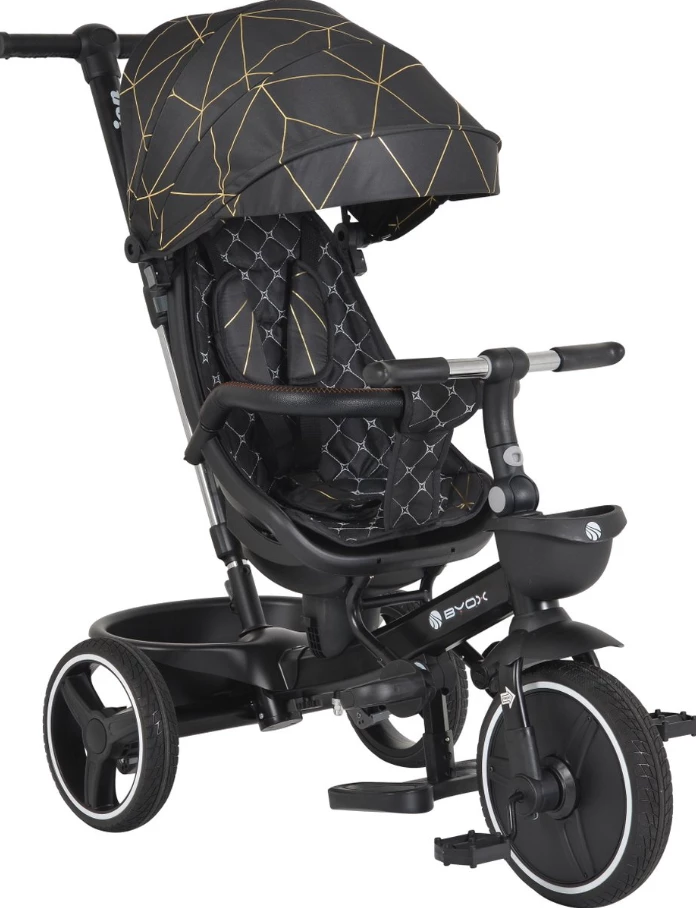 Triçikletë Cangaroo Fusion, e zezë