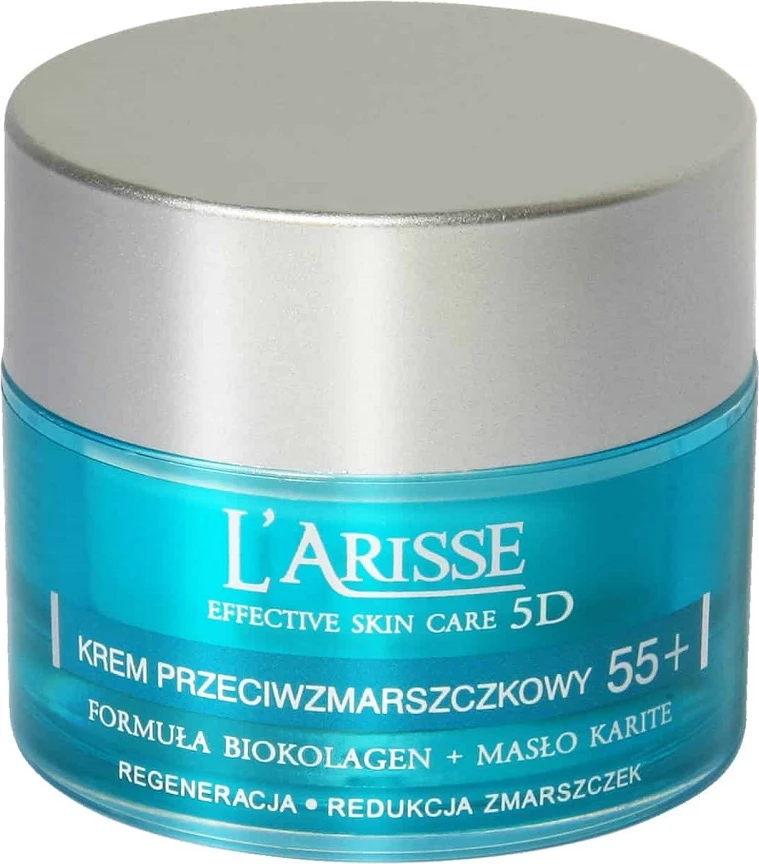 Krem fytyre anti-rrudhë Ava Laboratorium L'arisse 5D Anti-Wrinkle Cream 55+ për femra 50ml