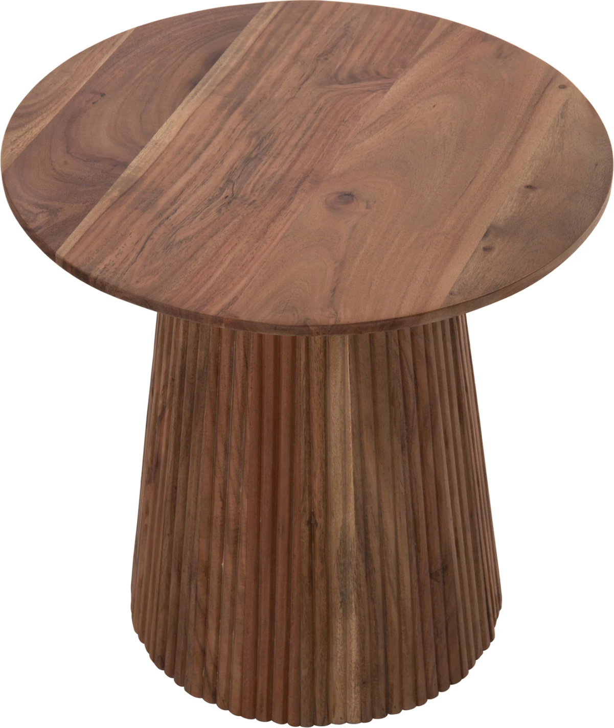 Tavolinë ndihmëse rrethore, ngjyrë natyrale, FH9698, Φ45x44H cm