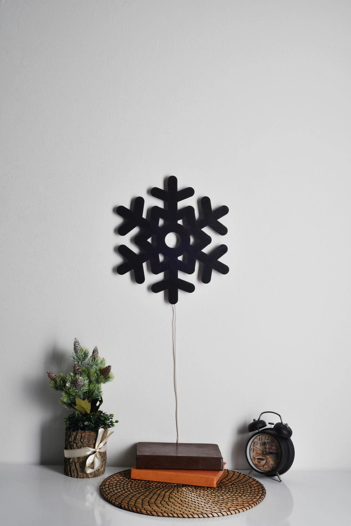Dritë dekorative LED, formë bore, ngjyrë kaltër, Wallity Snowflake 2