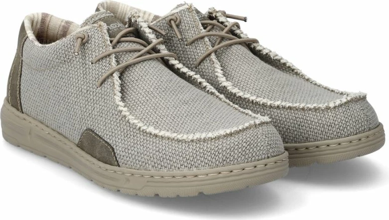 Atlete të ulëta meshkuj Rieker 08600-63, gri