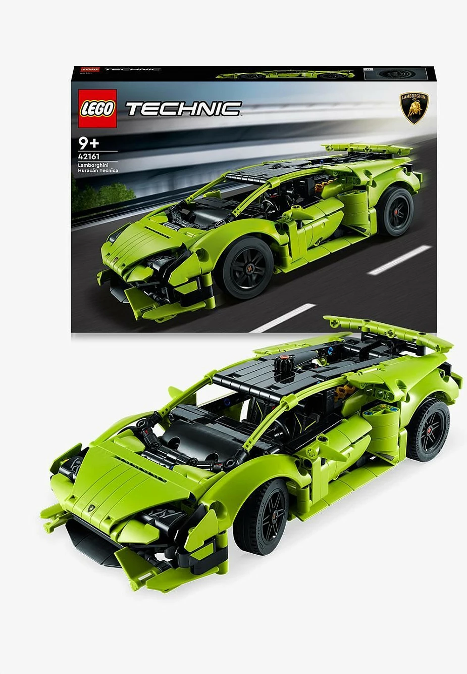 Set ndërtimi LEGO Lamborghini Huracán Tecnica, 806 pjesë, shumëngjyrësh
