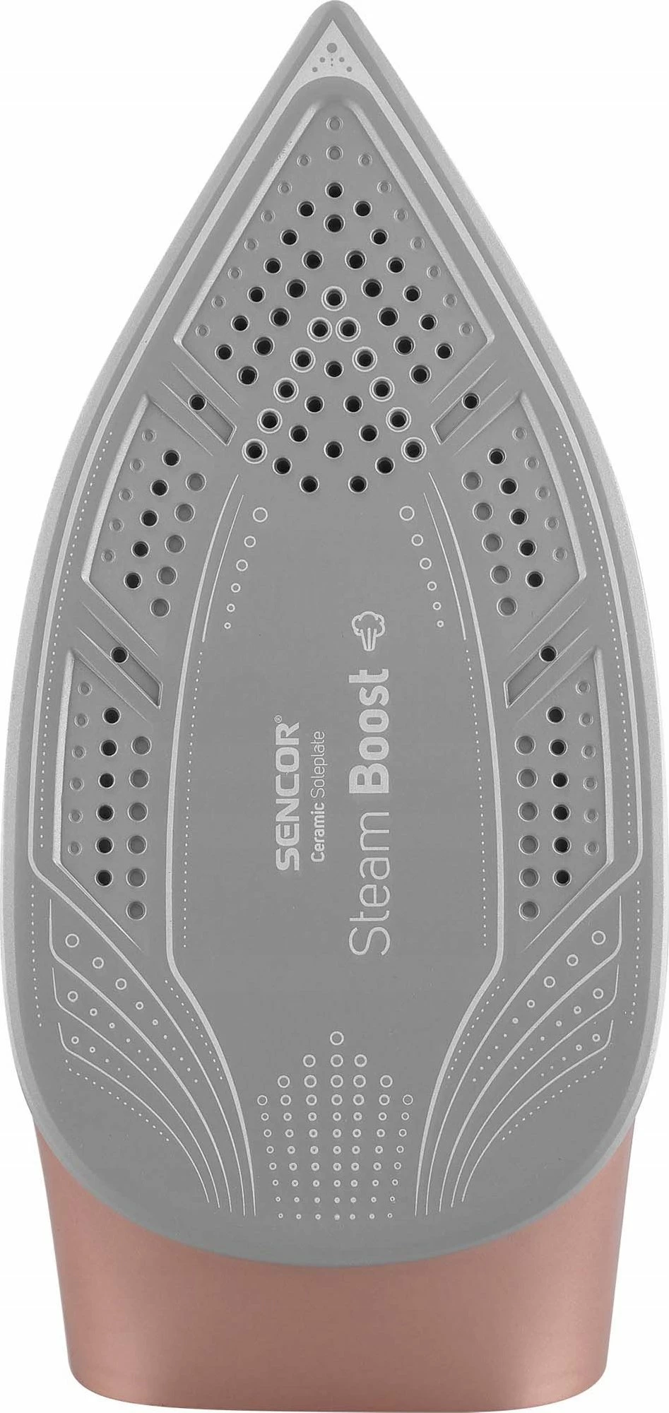 Hekur me gjenerator avulli Sencor SSI 0910RS 3200W 1.3L 5.5 bar, bardhë/rozë