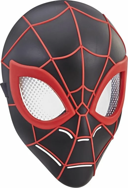 Maskë Spider-Man Miles Morales Hasbro E3662, e zezë/kuqe