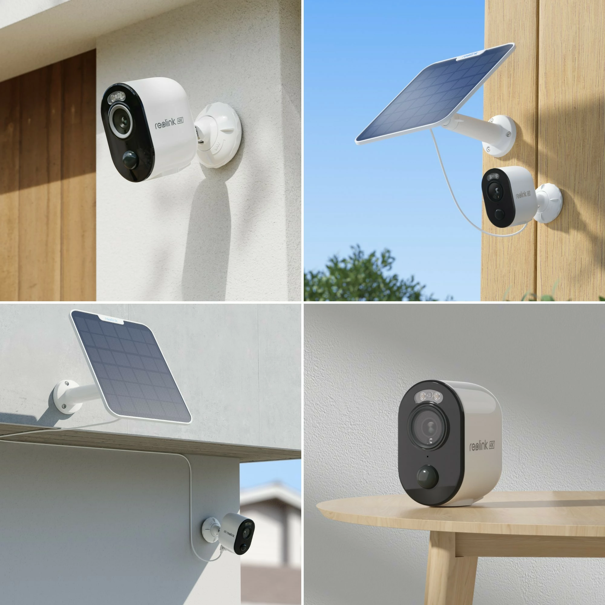 Kamerë sigurie Reolink Argus Series B350, 4K, Wi-Fi, bateri, ngjyrë e bardhë