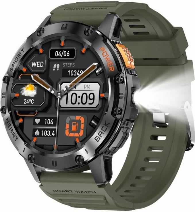 Smartwatch Gravity për të gjithë, e zezë