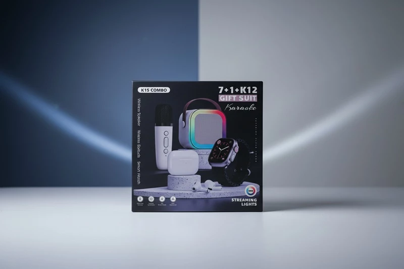 Set karaoke dhe argëtimi K15 Combo Gift Set