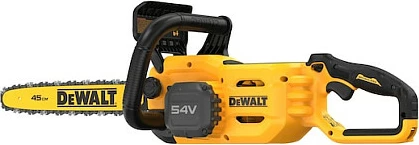 Sharrë me zinxhir DeWALT DCMCS574N-XJ, 54V, shinë 45 cm, verdhë/zezë