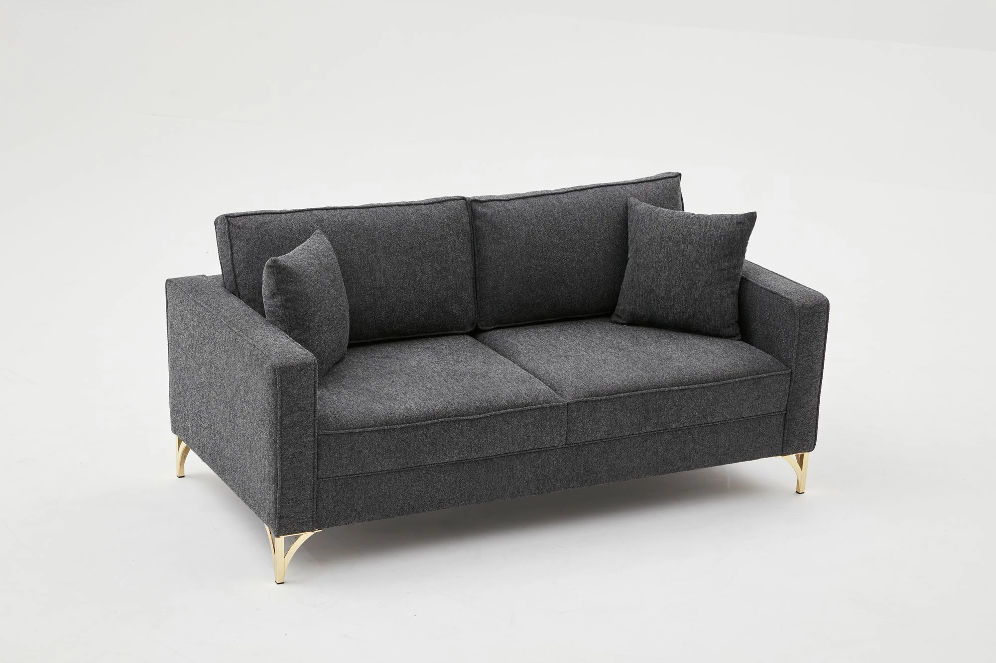 Divan dy ulëshe Atelier del Sofa, Berlin, antracit, e zezë