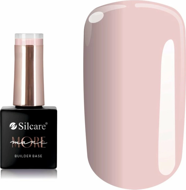 Bazë ndërtuese për thonj Silcare ManiMORE Light Pink për femra, 10g