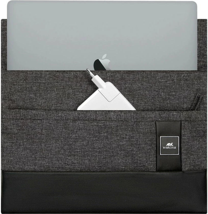 Mbështjellës RIVACASE Lantau 8802 për MacBook Pro 13.3", e zezë