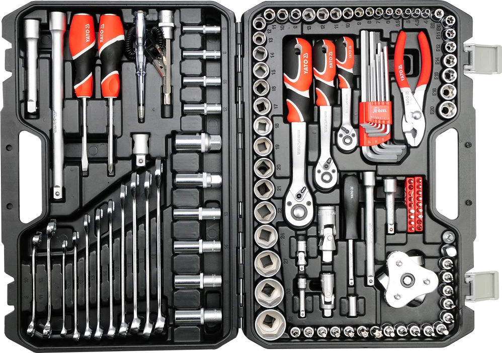 Set veglash Yato YT-38875, 126 copë