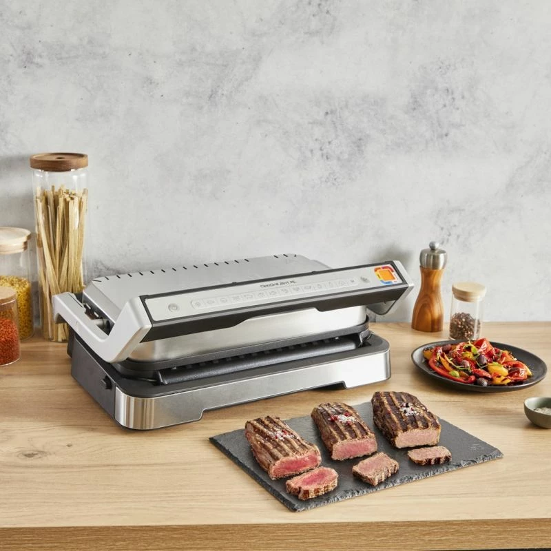 Grill elektrik Tefal Optigrill GC 773D, inox