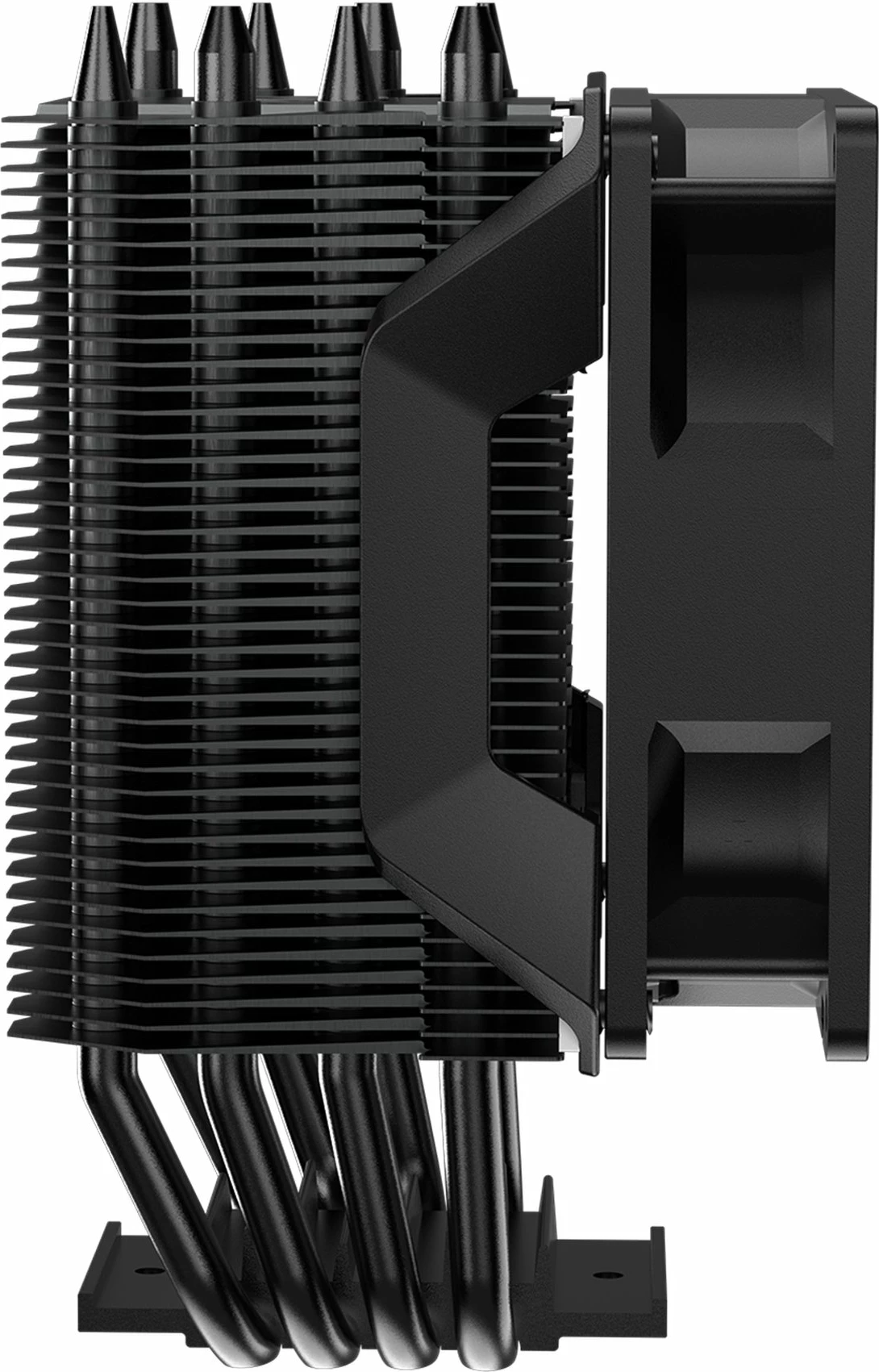 Ftohës CPU Cooler Master Hyper 411 Nano RR-H410-25PK-R1, ventilator 92 mm, 180 W TDP, i zi, 1x ventilator