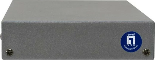Switch Level One PoE+ 8x Gigabit, 1x Gigabit Uplink, 1x SFP, 120W, unmanaged, plastik, i zi