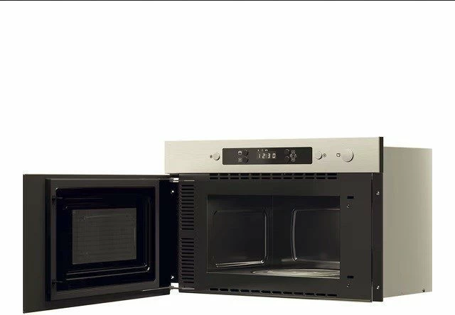 Furrë me mikrovalë e integrume Whirlpool MBNA900X 22 L, 750 W, me grill 700 W, e zezë