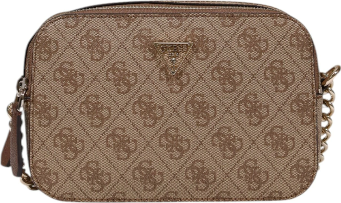 Çantë crossbody për femra Guess Noelle II Camera HWBG96 72140, kafe