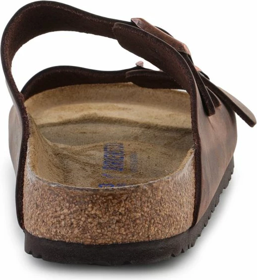 Papuqe për meshkuj Birkenstock, kafe
