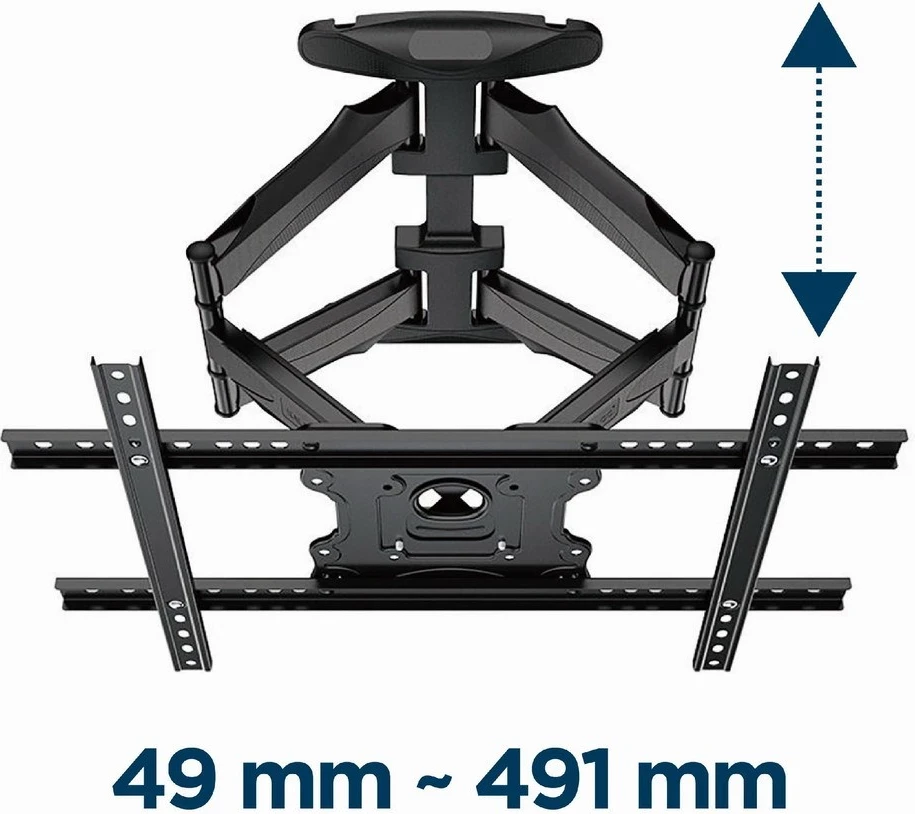 Mbajtës i lëvizshëm për TV Gembird WM-75ST-01, 32”-75”