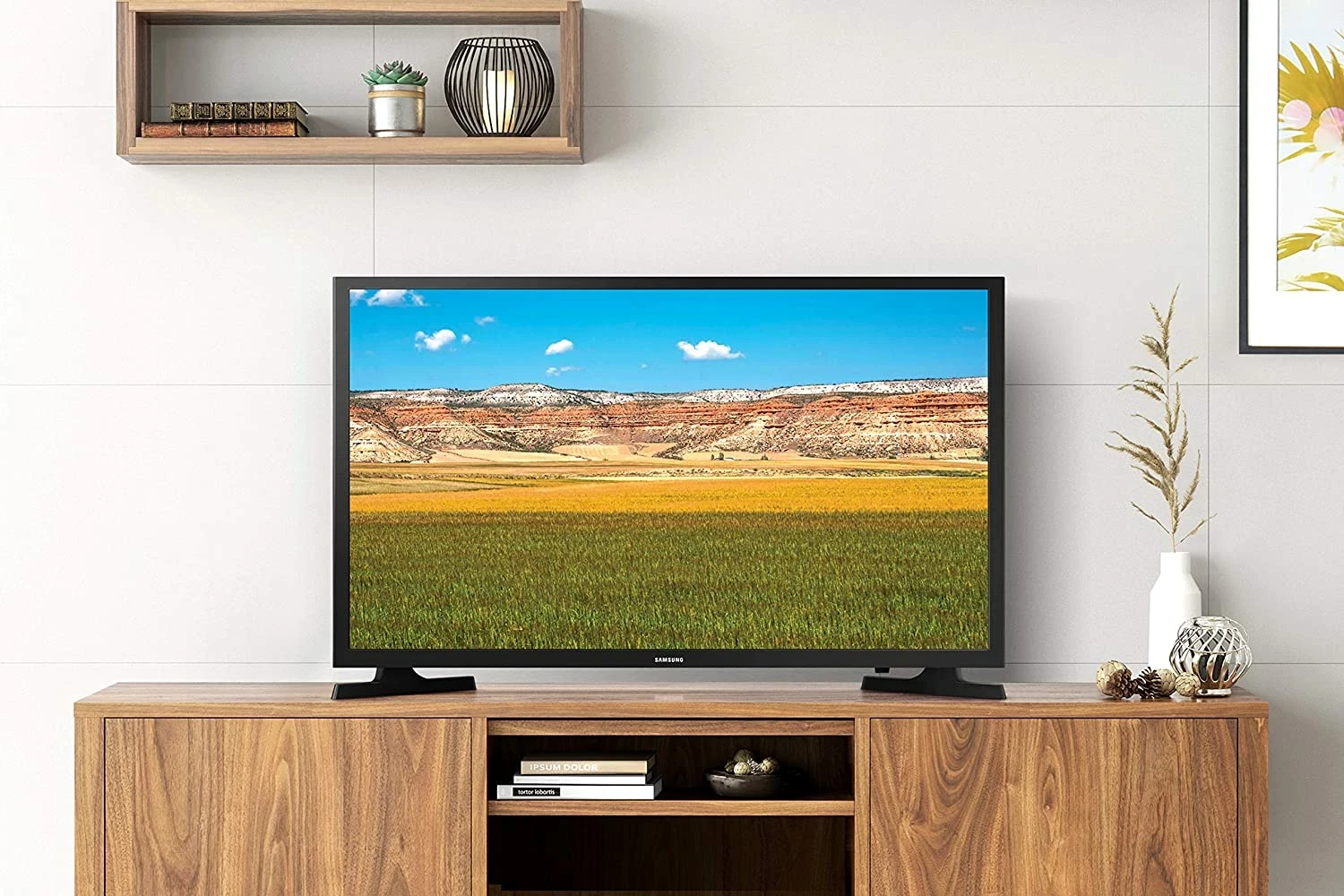 Televizor Samsung 32T4302 Smart TV 32" LED, Ngjyrë e zezë