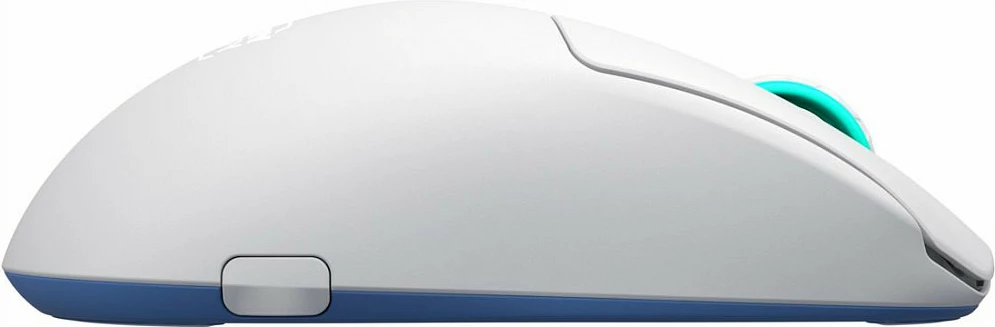 Maus Cherry XTRFY M68 Wireless, 26000 DPI, Blu, Turquoise, Bardhë