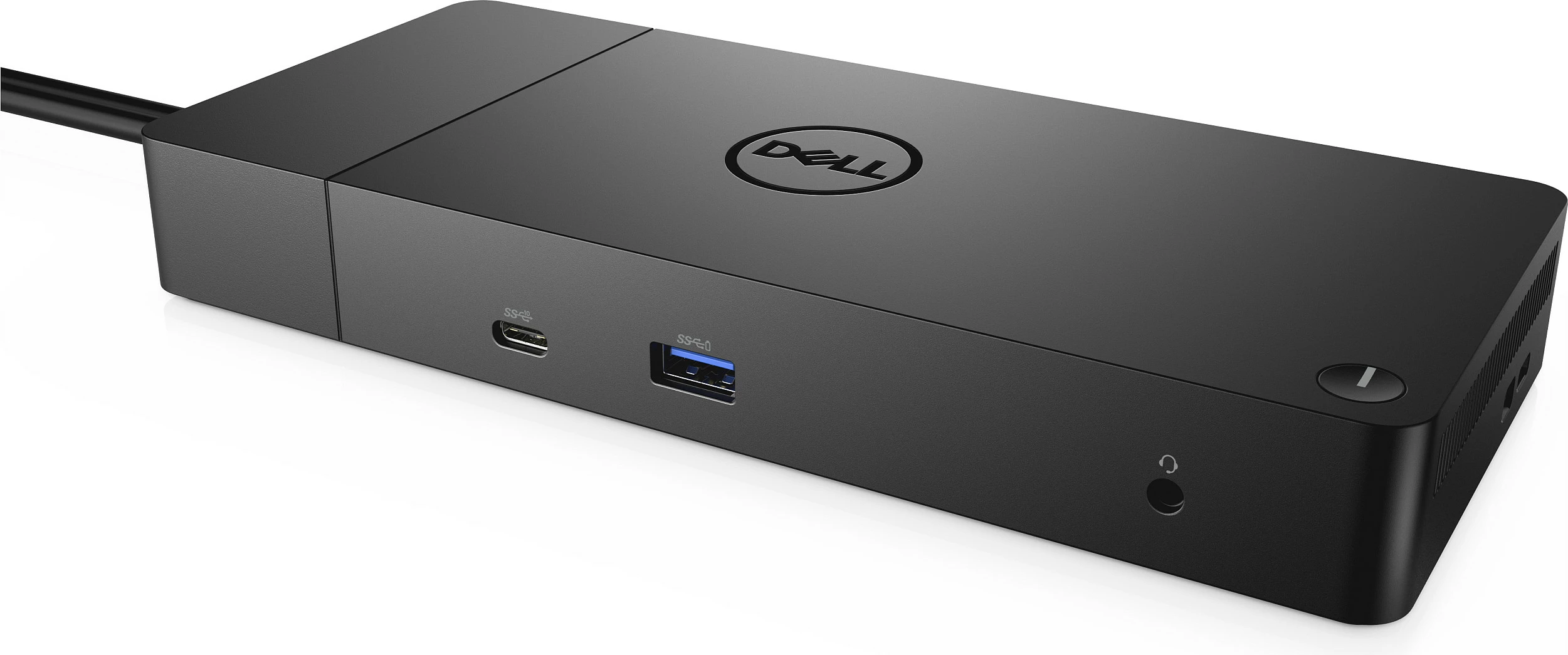 Docking station Dell WD19DC, Dual USB-C, 210W, HDMI 2.0b, 2x DisplayPort, LAN, e zezë