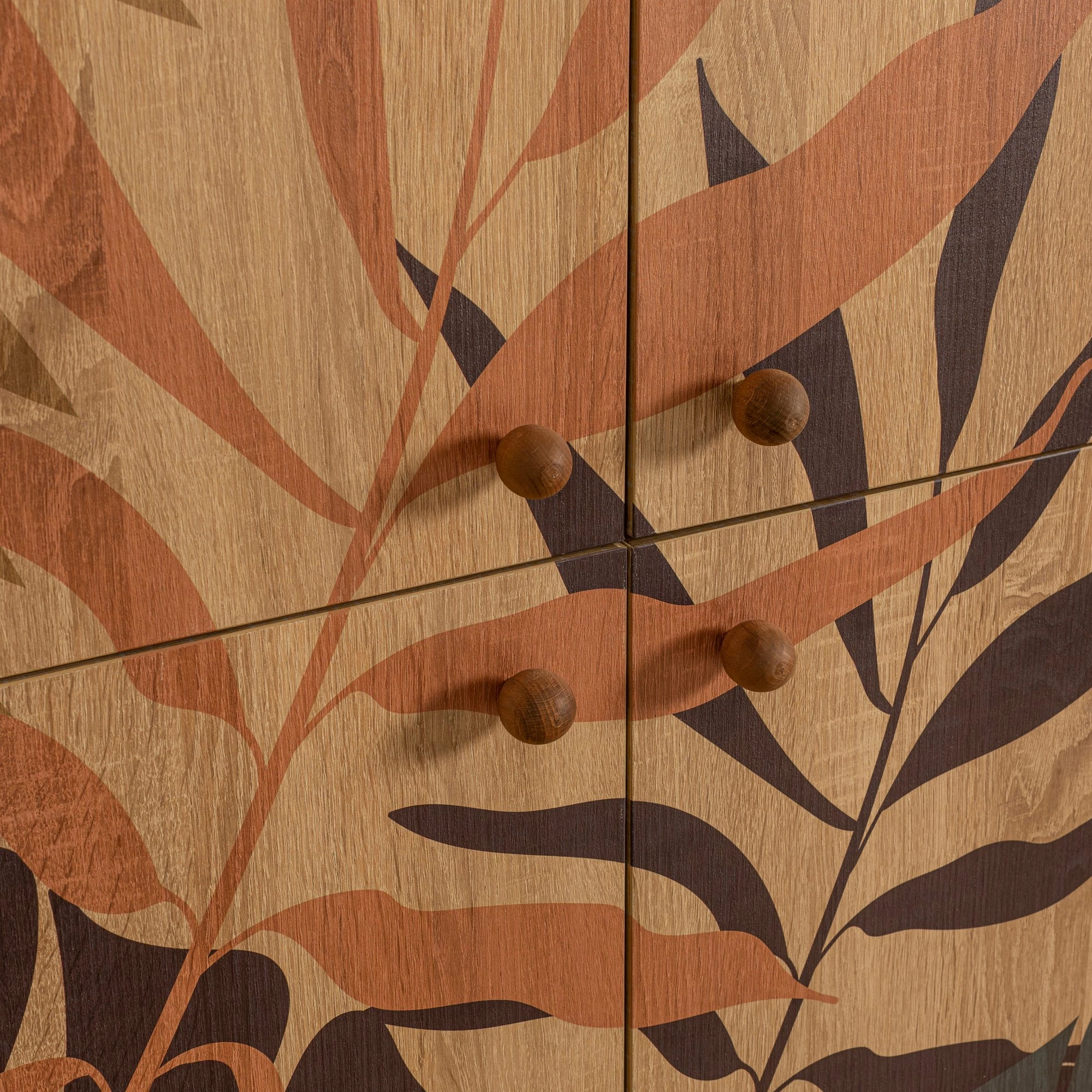 Dollap multifunksional, ngjyrë shumëngjyrëshe, Skye Decor, Multilüx Palm