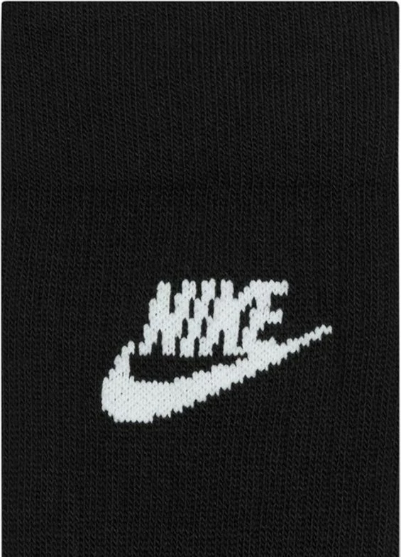 Çorape për çdo ditë Nike, të zeza [Madhësia: 42 - 46]