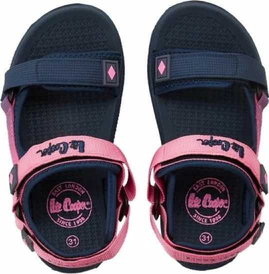 Sandale për fëmijë Lee Cooper, rozë/navy blue [Madhësia: 29]