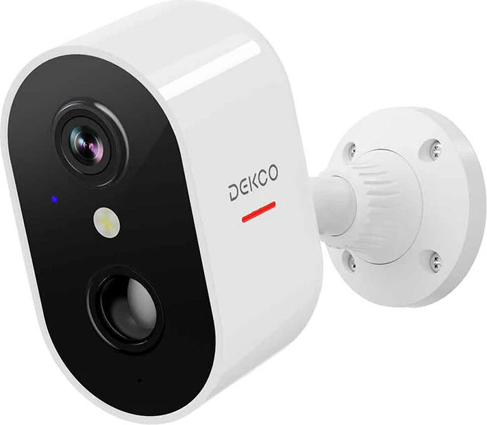 Kamerë IP jashtme DEKCO DC6L, 3MP HD, Wi-Fi, bardhë