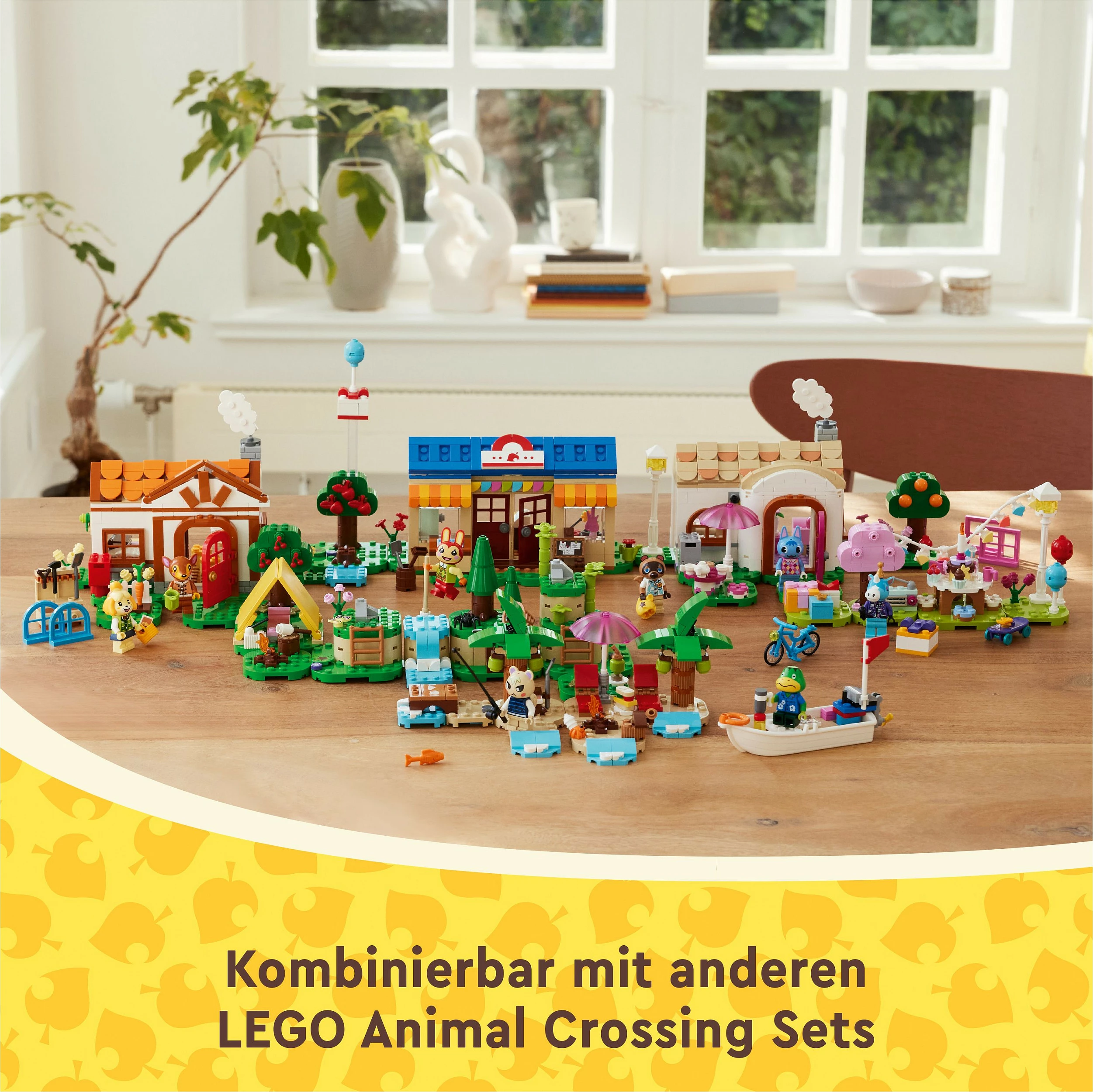 Set ndërtimi LEGO Animal Crossing 77050, 535 pjesë, shumëngjyrësh