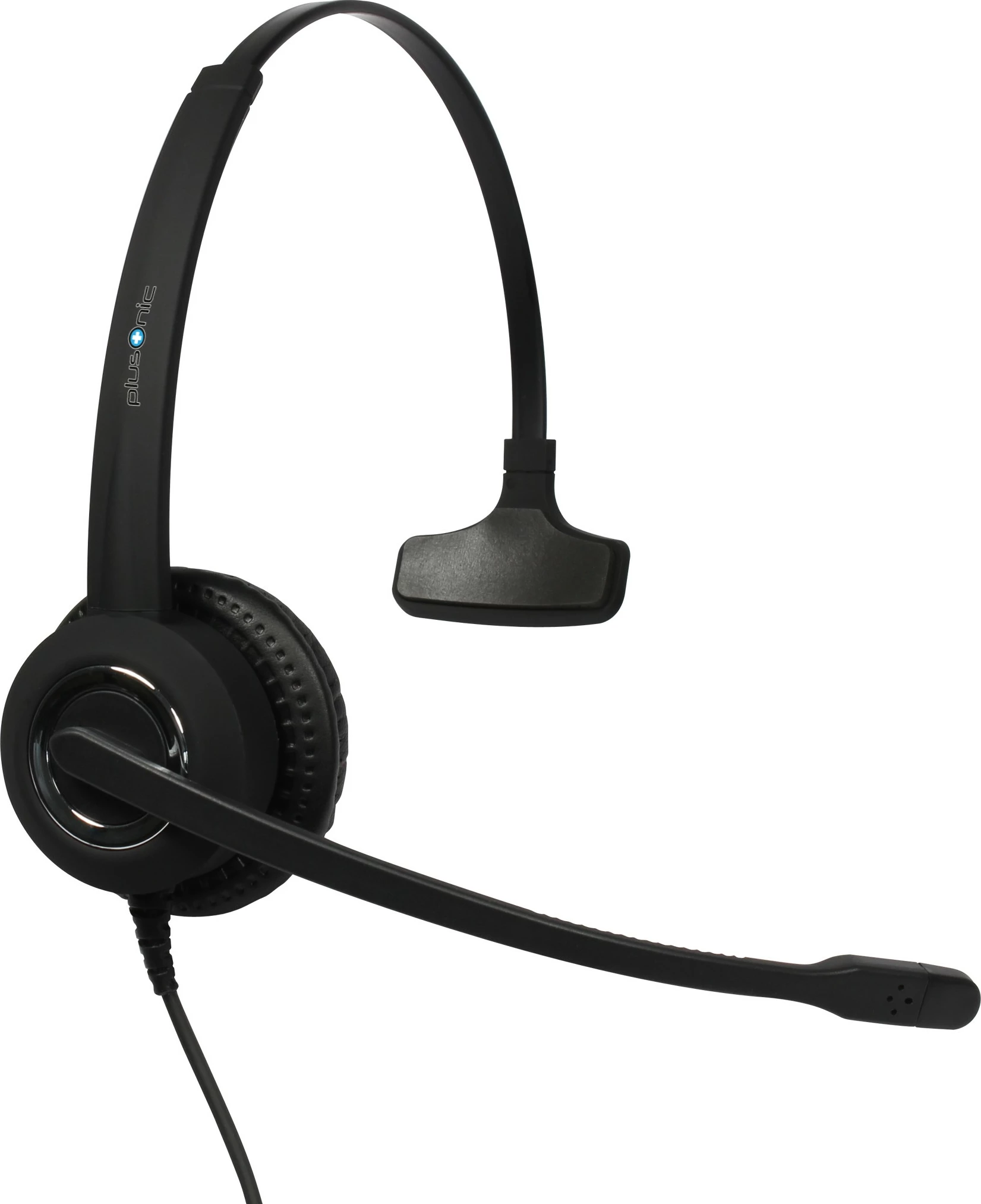 Kufje mono USB Plusonic 10.1P, kompatibile me Teams dhe Skype