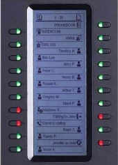 Modul zgjerimi Grandstream GXP2200EXT, 20 butona, GXP2140, GXP2170 dhe GXV3240, i zi