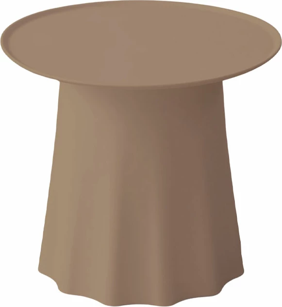 Tavolinë anësore VOLANT, ngjyrë moka, 50x50x45cm