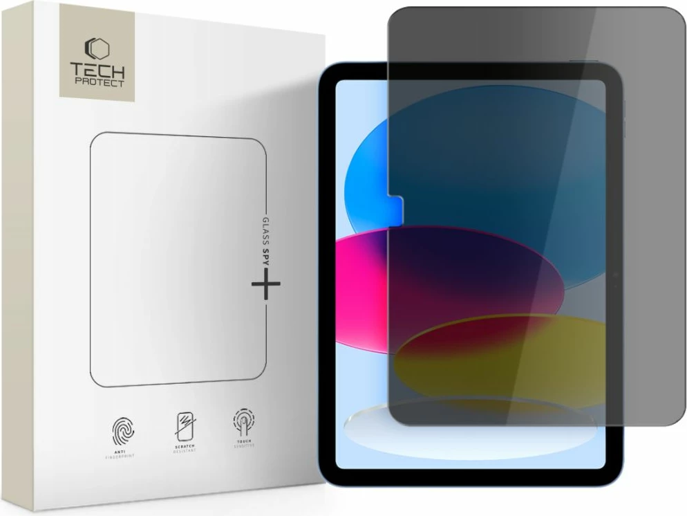 Xham privatësie Tech-Protect Glass Spy+ për iPad 10.9" 2022 / iPad 11" 2025
