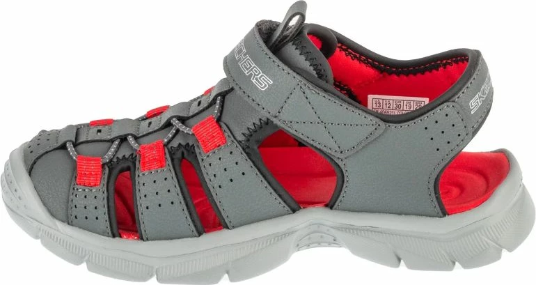 Sandale fëmijë Skechers, gri