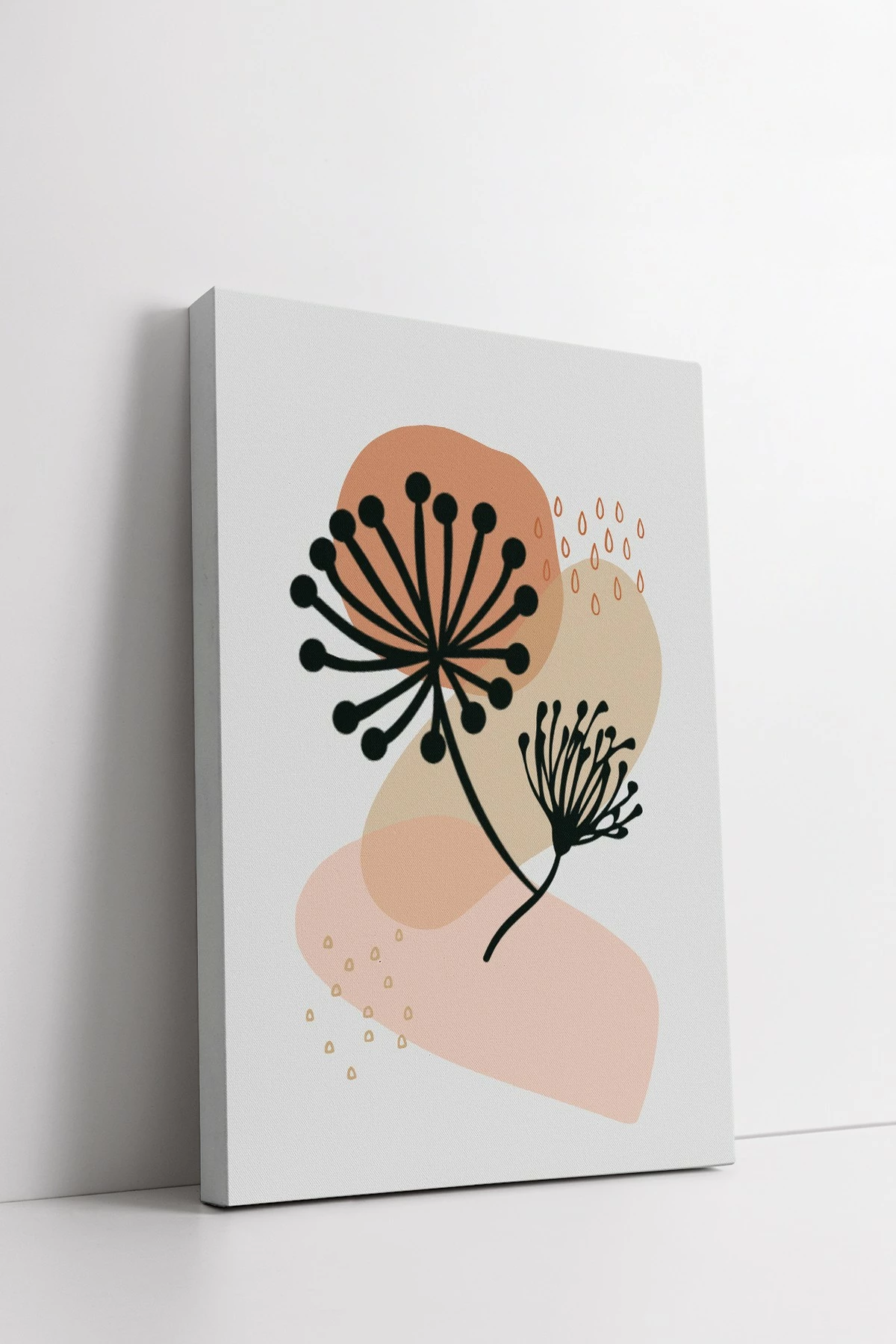 Pikturë dekorative në kanavacë, set prej 3 copash, Wallity, 40x60cm